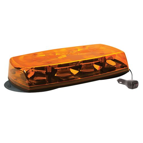 Vision Alert 5565A-VAMAG Reflex Magnetic Amber Lens LED Mini Lightbar PN: 5565A-VAMAG