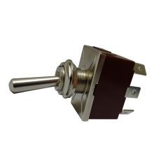 Durite 0-496-02 3 Way Momentary On/Off/Momentary On Double-Pole Switch with Metal Lever - 10A at 28V PN: 0-496-02