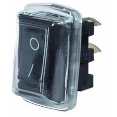 Durite 0-530-51 Black On/Off Single-Pole Rocker Switch with PVC Cover - 10A at 12V PN: 0-530-51