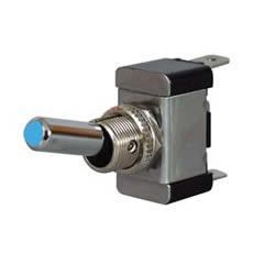 Durite 0-603-02 Blue LED On/Off Toggle Switch with Metal Lever- 12/24V PN: 0-603-02