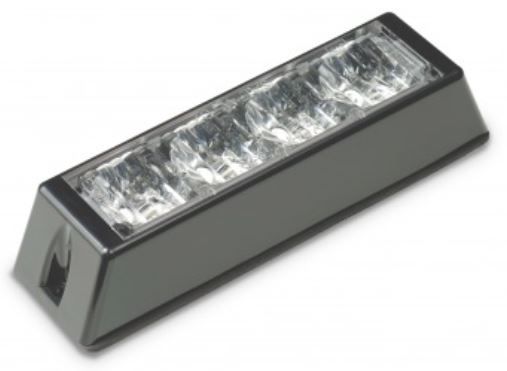 LED Autolamps LED4DVA 12/24v Amber 4 LED Strobe PN: LED4DVA