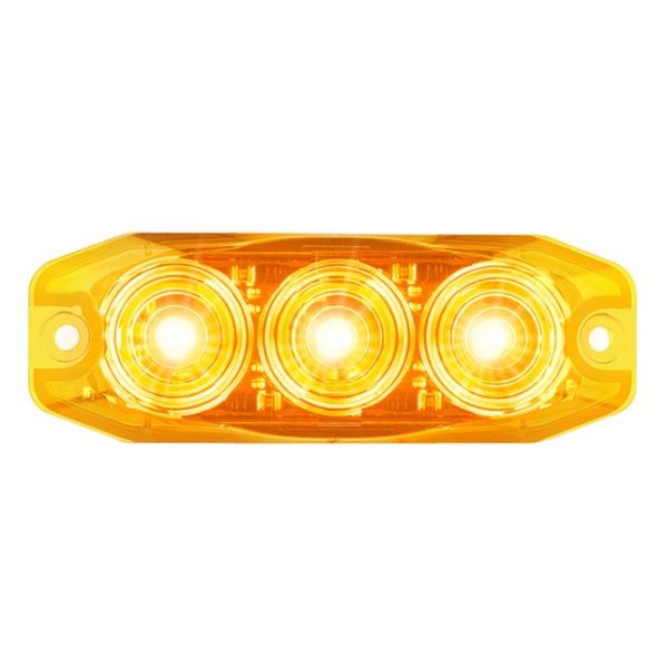 LED Autolamps 11AM 12/24V Low-Profile Rear Indicator Lamp PN: 11AM