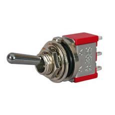 Durite 0-603-60 Change Over or On/Off Miniature Toggle Switch with Metal Lever - 5A at 28V PN: 0-603-60
