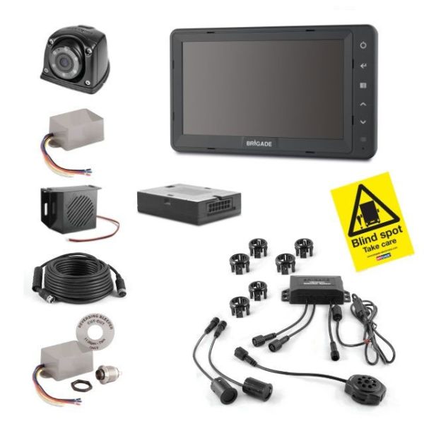 Brigade DVS-CS-01 Direct Vision Standard Compliance Kit for Articulated Vehicles PN: DVS-CS-01