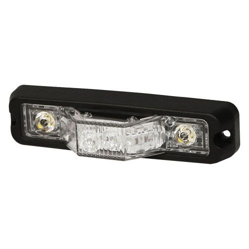 ECCO ED3777A Vision Alert ED3777 Series R65 180 Degree Intersection Amber LED Strobe PN: ED3777A