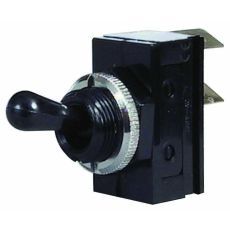 Durite 0-364-00 On/Off Toggle Switch with Plastic Toggle Lever - 10A at 12V PN: 0-364-00