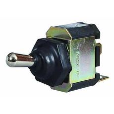 Durite 0-658-51 Splashproof Change Over or On/Off Toggle Switch with Rubber Gaiter - 10A at 28V PN: 0-658-51