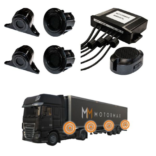 Motormax MMSSTR IP69K 4 Head 24v Side Scan Buzzer System PN: MMSSTR