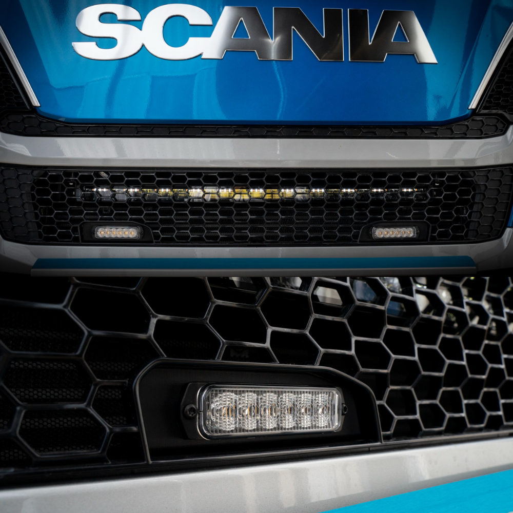 Ledson Warning Strobe Kit For Scania Next Gen Grille PN: 1360233