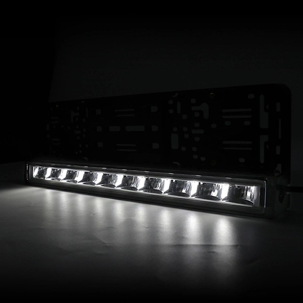 Van Master QuickFit 12/24V 9500 Lumen Dual Colour Position Light LED Lightbar With Number Plate Holder PN: VMG-QUICKFIT