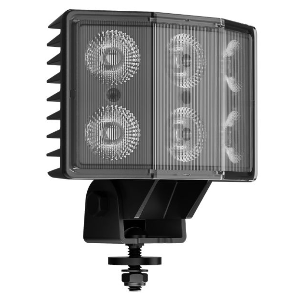 Ledson Hydra60 9-36V 5600 Lumens Flood angled work light 60W - Black Edition PN: 33491062