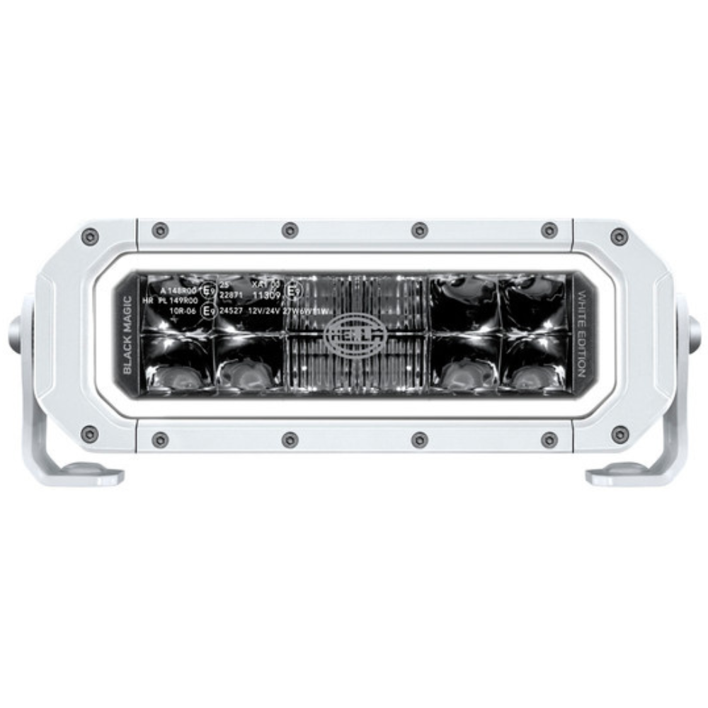 Hella Black Magic Tough Pro 9" LED Lightbar With Dual Colour Position Light