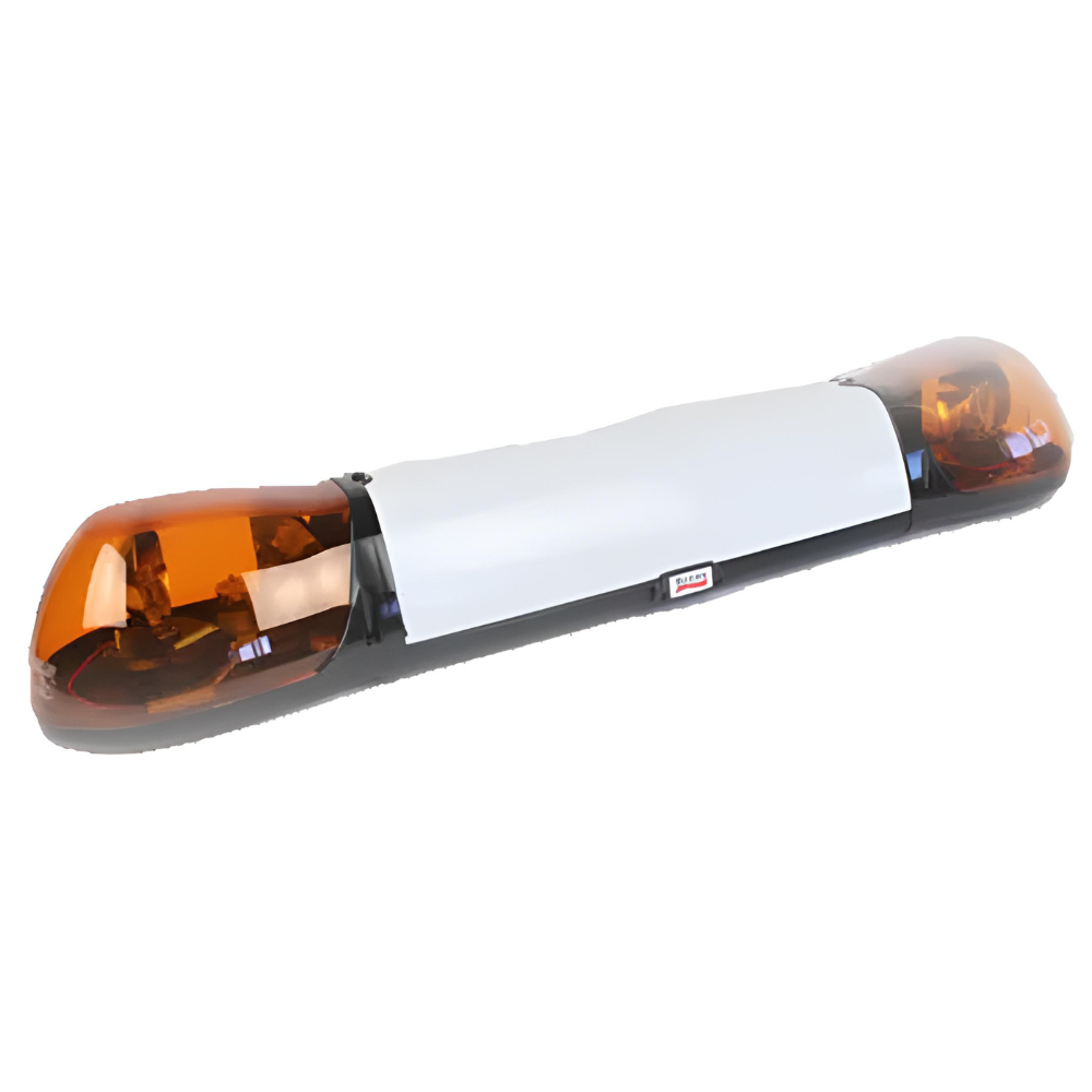 Britax A6262.200.12V Aerolite 1250mm 12v 2 Rotator + Illuminated Centre Amber Lightbar PN: A6262.200.12V