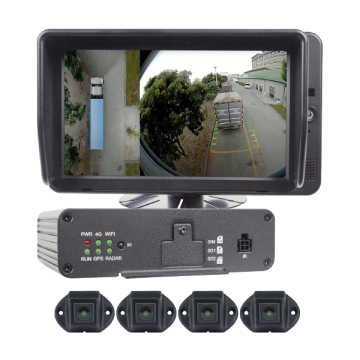 GUARDIAN 7" 360° PANORAMIC HD REVERSING SYSTEM 10-32V PN: CCTV360HD