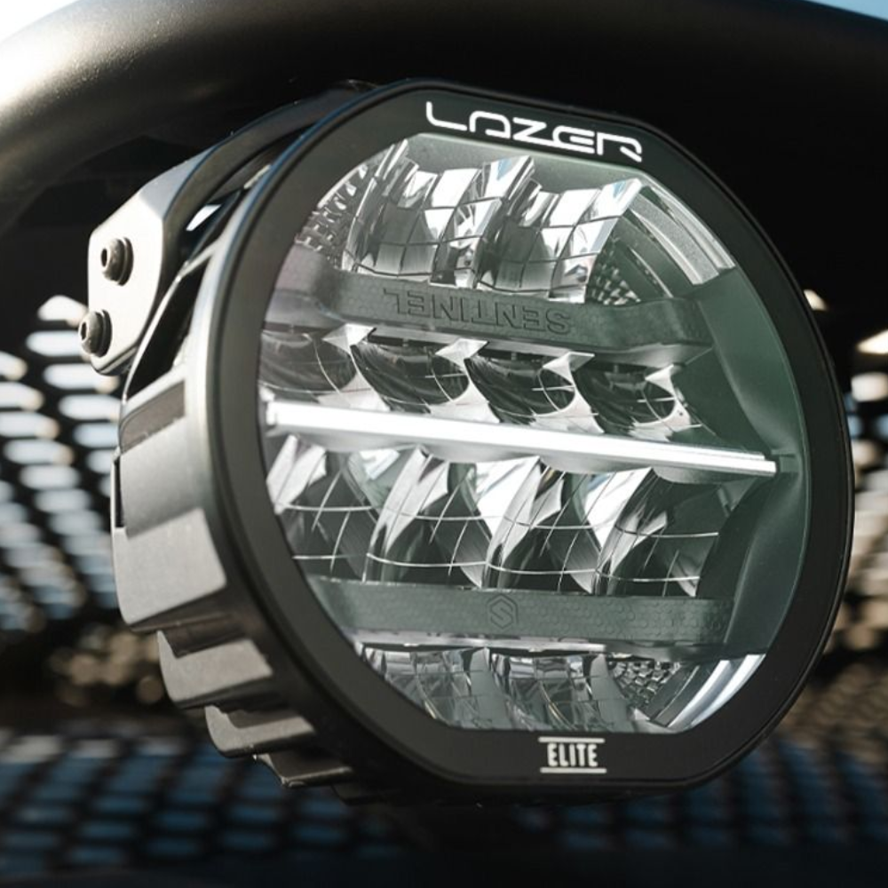 Lazer Lamps Sentinel ELITE 7" (Inverted Mounting) LED Driving Light With Position Light PN: 0S7-ELITE-PL-INV