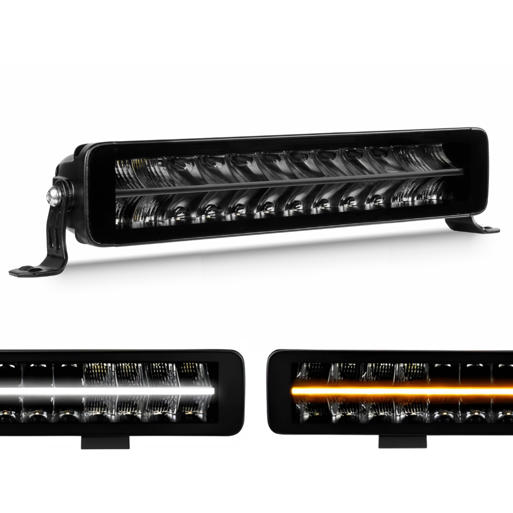 Van Master Strike 14" Driving Lamp with Dual Colour Dynamic Position Light PN: VMG-STRIKE14