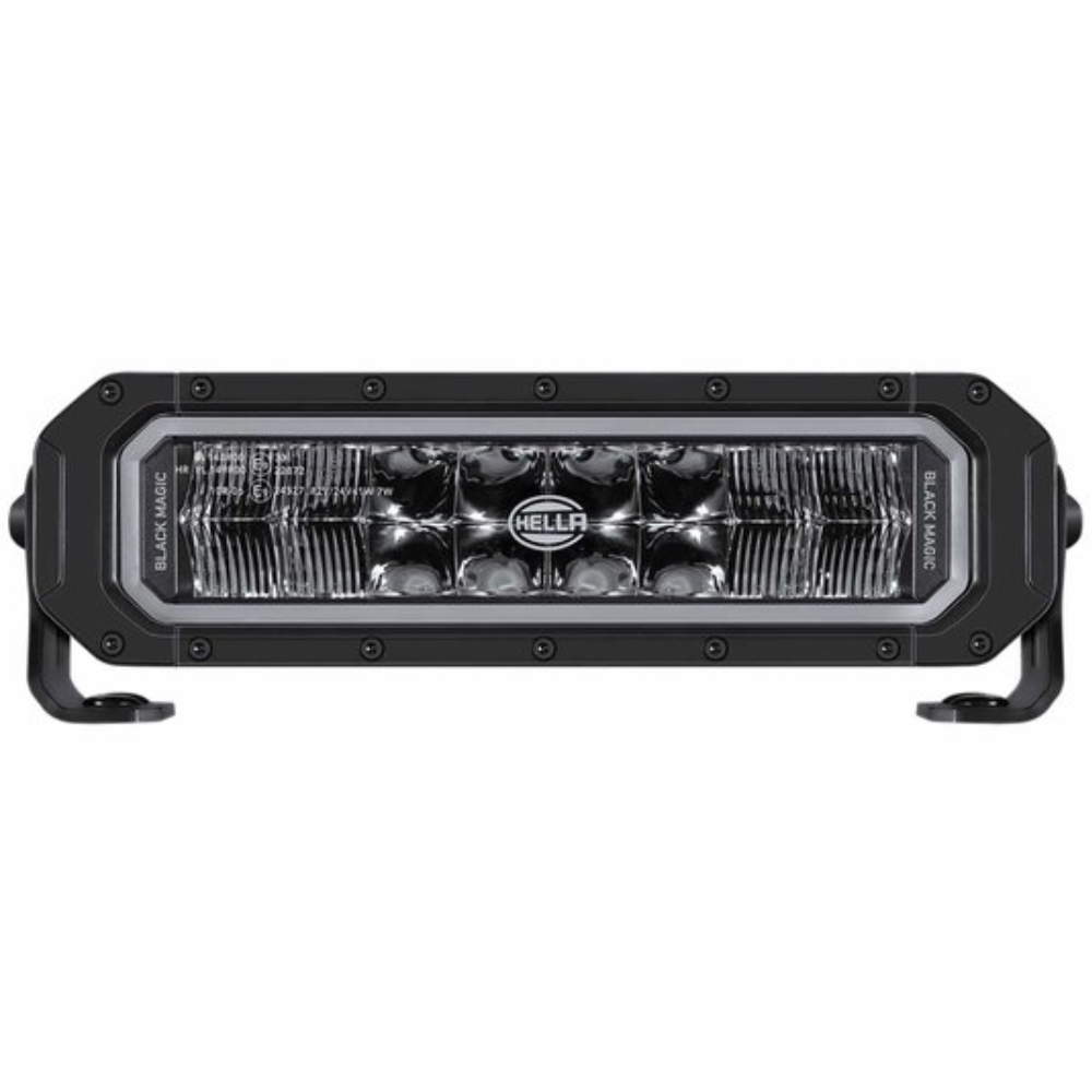 Hella Black Magic Tough Pro 11" LED Lightbar With Dual Colour Position Light