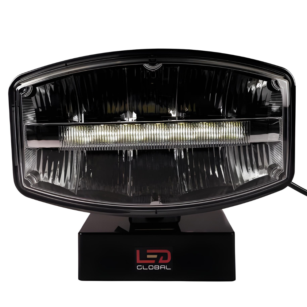 LED Global Jumbo Oval LED Driving Light With Dual Colour Position Light PN: LG888