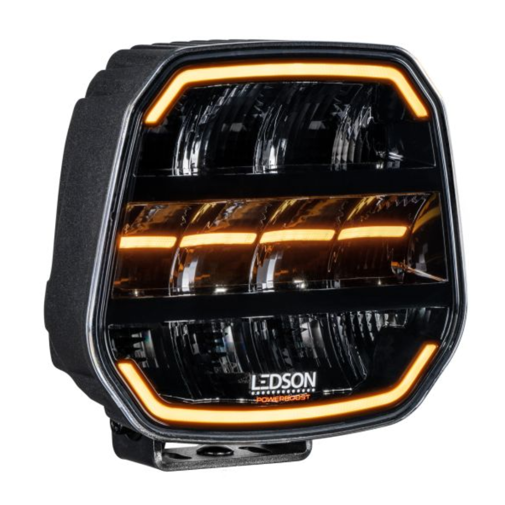Ledson EPIX7+ 7" Round LED Driving Lamp With Position Light PN: 33491246