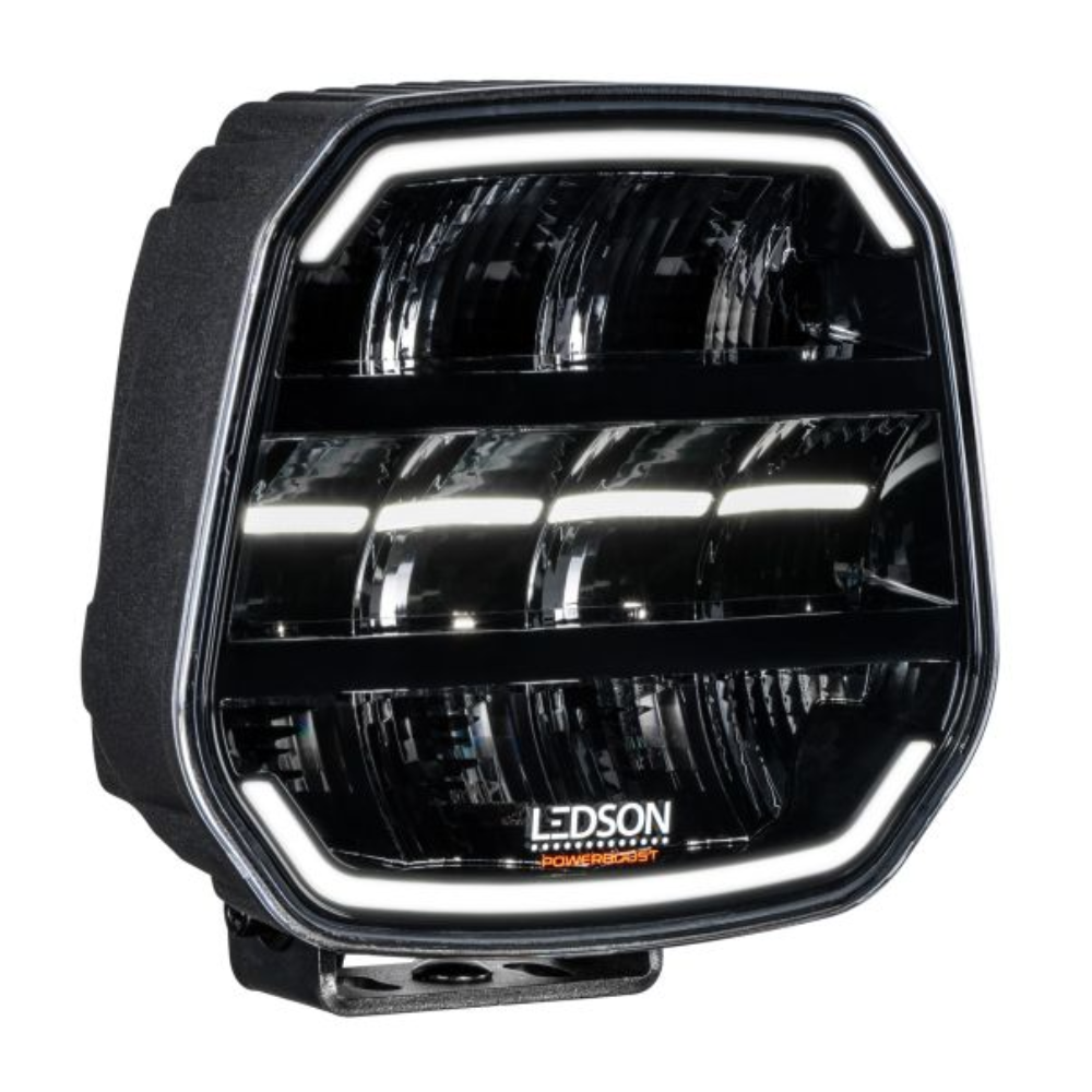 Ledson EPIX7+ 7" Round LED Driving Lamp With Position Light PN: 33491246