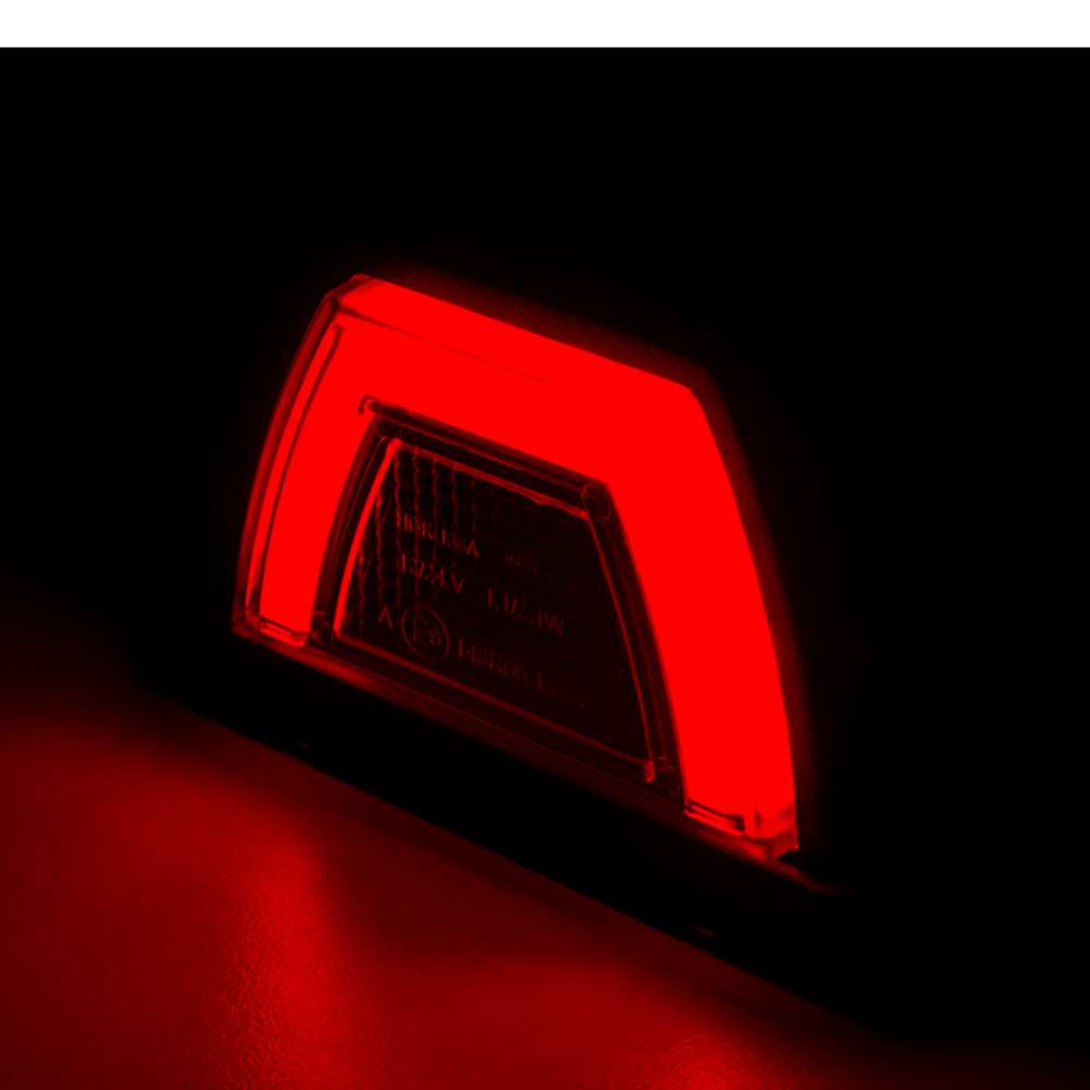 Horpol LD 3086 Roof Mount Rear Red Marker Light PN: LD_3086