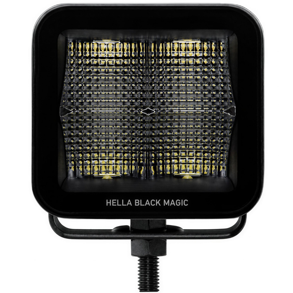 Hella Black Magic Edgeless Cube 3.2" Work Light (Flood)