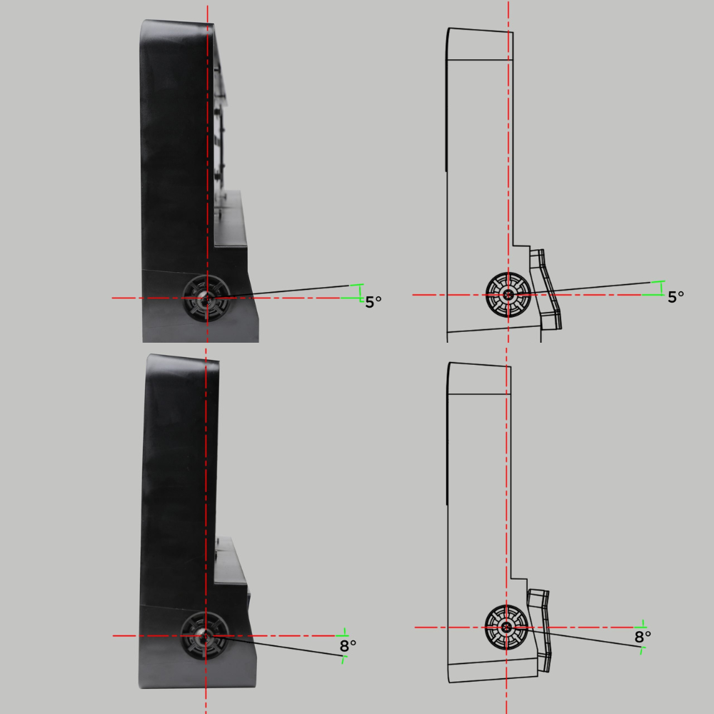 Boreman Number Plate Holder With LED Lightbar PN: 1001-6120
