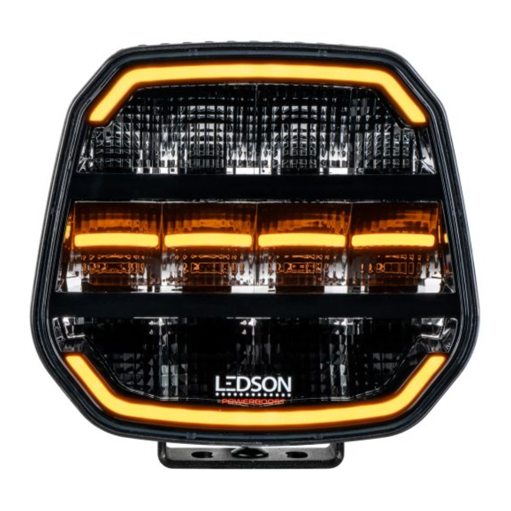 Ledson EPIX7+ 7" Round LED Driving Lamp With Position Light PN: 33491246