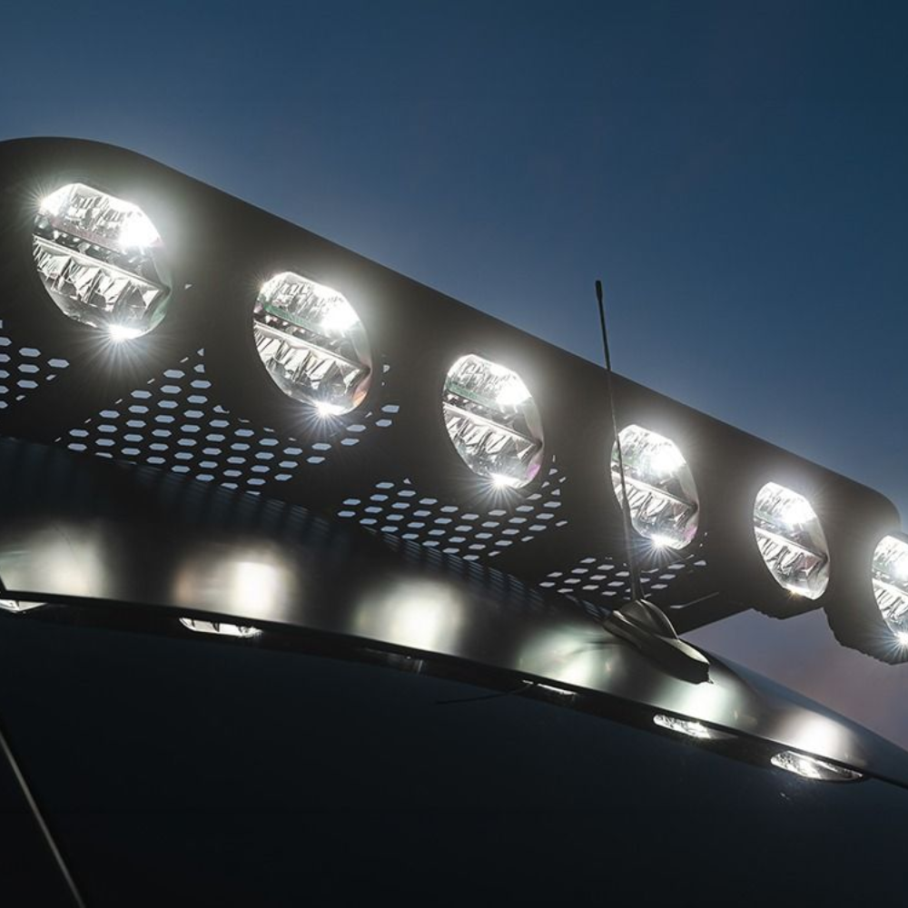 Lazer Lamps Sentinel ELITE 7" (Inverted Mounting) LED Driving Light With Position Light PN: 0S7-ELITE-PL-INV