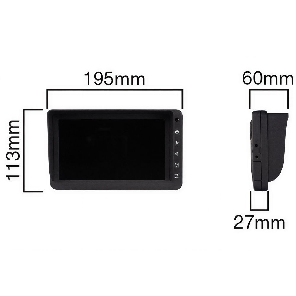 Guardian 7" 1080p HD 4 Camera Reversing Kit PN: CCTVHD4