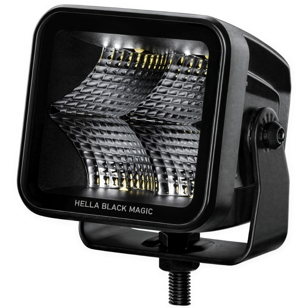 Hella Black Magic Edgeless Cube 3.2" Work Light (Flood)