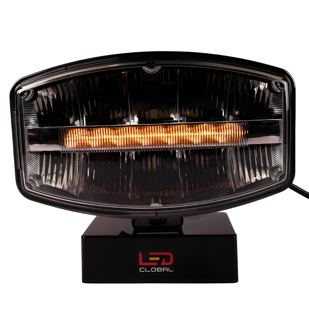LED Global Jumbo Oval LED Driving Light With Dual Colour Position Light PN: LG888