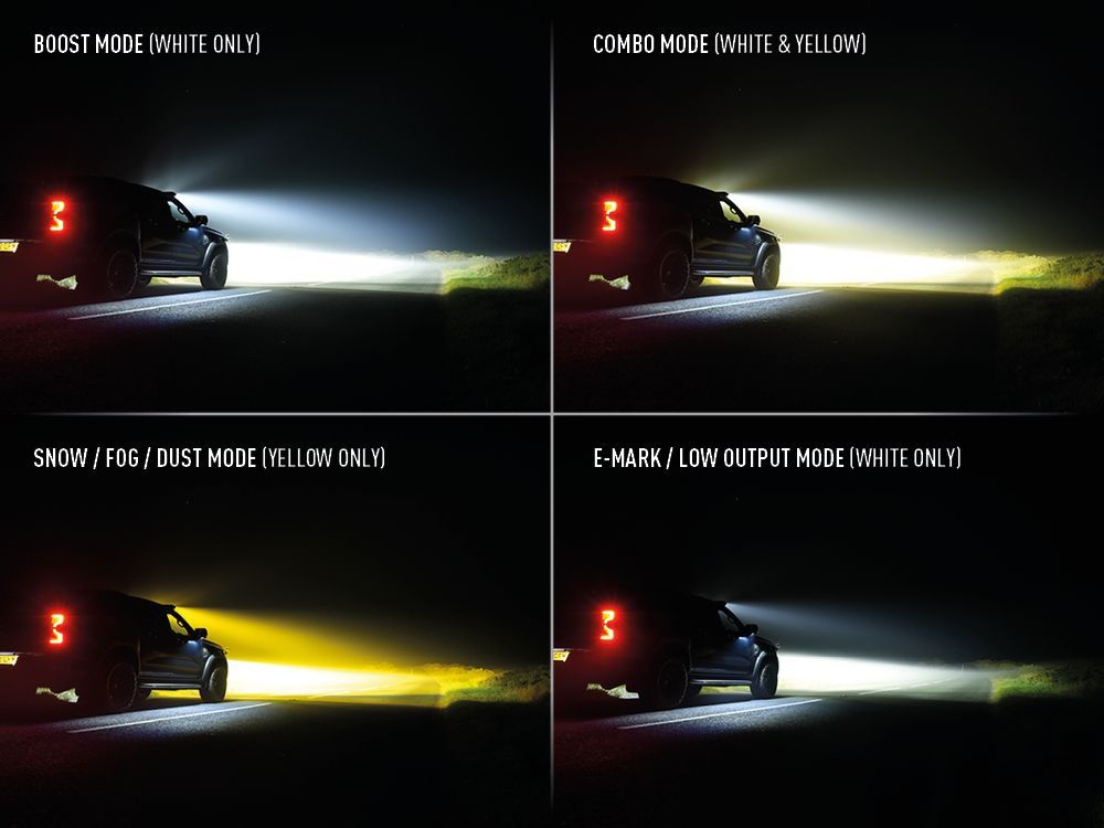 Lazer Lamps Triple-R 24 Elite + Lamp Dual Colour Driving Lamp 1125mm PN: 00R24-G2-PLUS-B