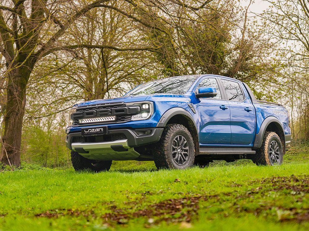 Lazer Lamps Ford Ranger Raptor (2023+) Triple-R 16 Elite Grille Kit PN: GK-RAP-ELITE-03K