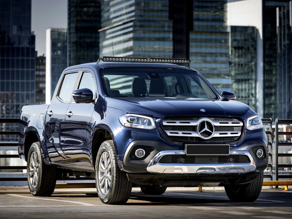 Lazer Lamps Mercedes X-Class Linear-42 Or T28 Roof Mount Kit (Without Roof Rails) PN: 3001-XCLASS-WORR