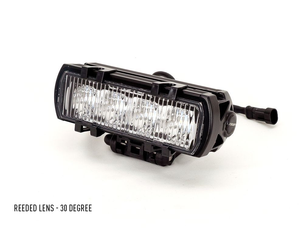 Lazer Lamps ST/T Evolution Clear Reeded Lens PN: Clear-R900K-ST