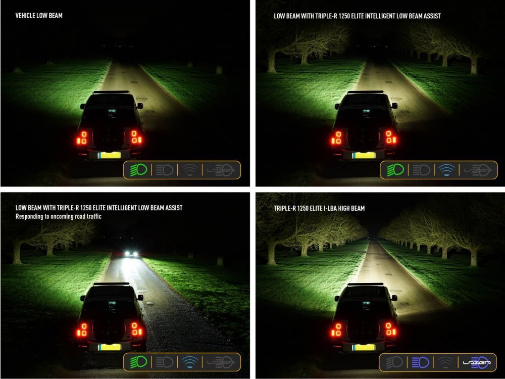 Lazer Lamps Ford Transit Custom (2018-2022) Triple-R Bumper Beam Mounting Kit PN: VIFK-FTC-G2