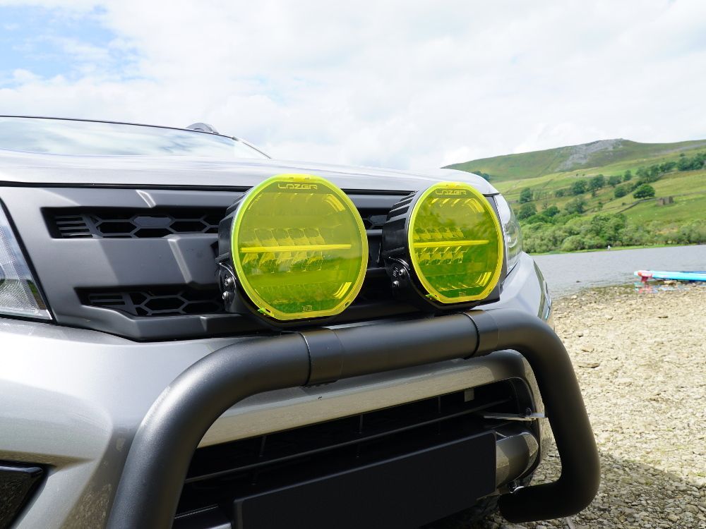 Lazer Lamps Sentinel Yellow Lens Cover PN: LC-YLW-0S
