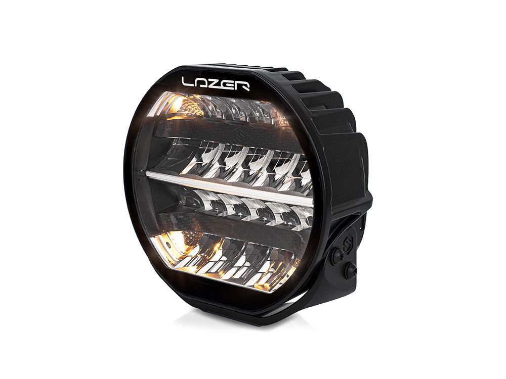 Lazer Lamps Sentinel Black 9" LED Driving Light With Position Light PN: 0S9-PL-SM