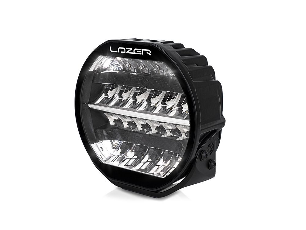 Lazer Lamps Sentinel Black 9" LED Driving Light With Position Light PN: 0S9-PL-SM