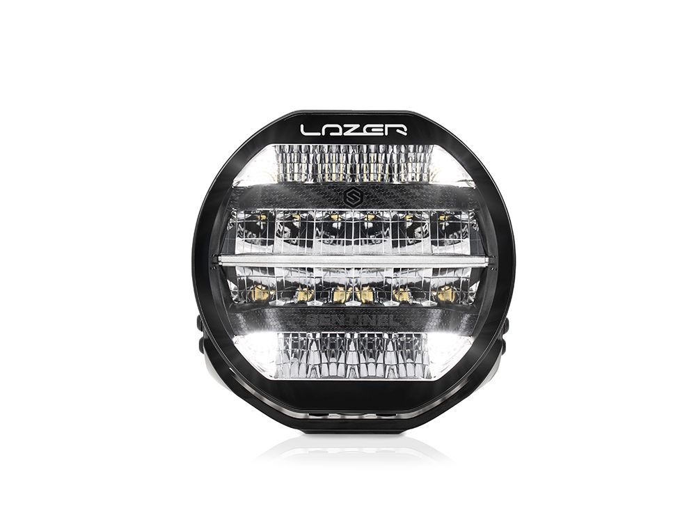 Lazer Lamps Sentinel Black 9" LED Driving Light With Position Light PN: 0S9-PL-SM