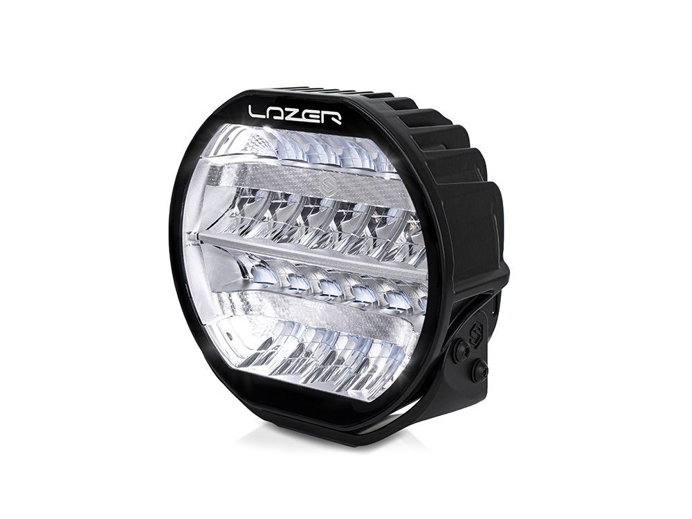 Lazer Lamps Sentinel Chrome 9" LED Driving Light With Position Light PN: 0S9-PL-CHR-SM