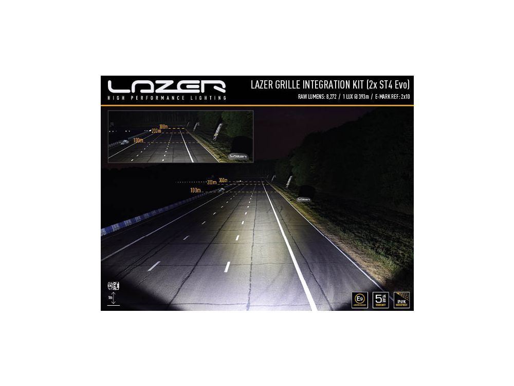 Lazer Lamps MAN TGE ST4 Grille Kit PN: GK-TGE-01K