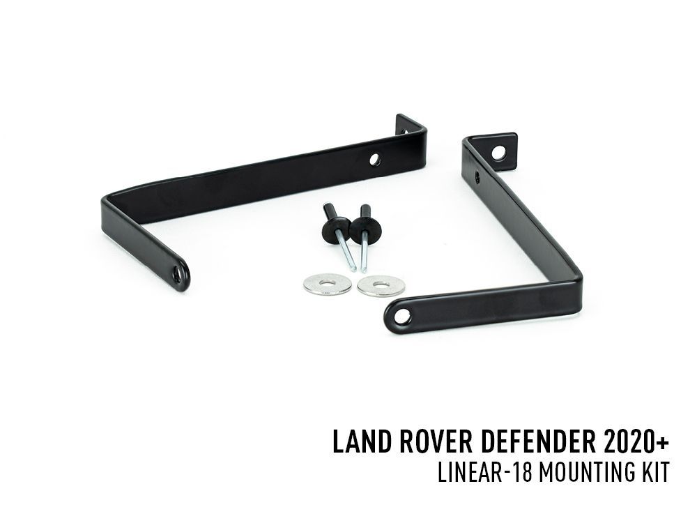 Lazer Lamps Land Rover Defender (2020+) Linear-18 Mounting Kit PN: VIFK-DEF2020-02K