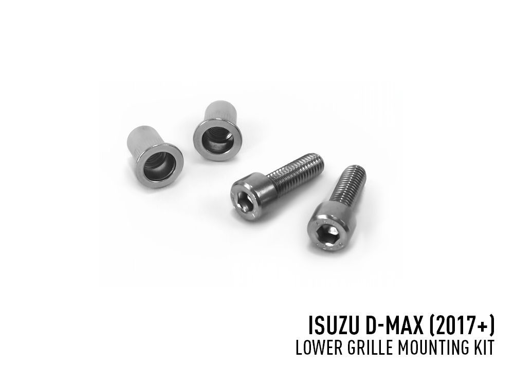 Lazer Lamps Isuzu D-Max (2017-2020) Triple-R or ST4 Lower Grille Mounting Kit PN: VIFK-DMAX-01K