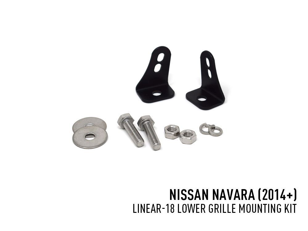 Lazer Lamps Nissan Navara (2014+) Linear-18 Lower Grille Kit PN: VIFK-NAVARA