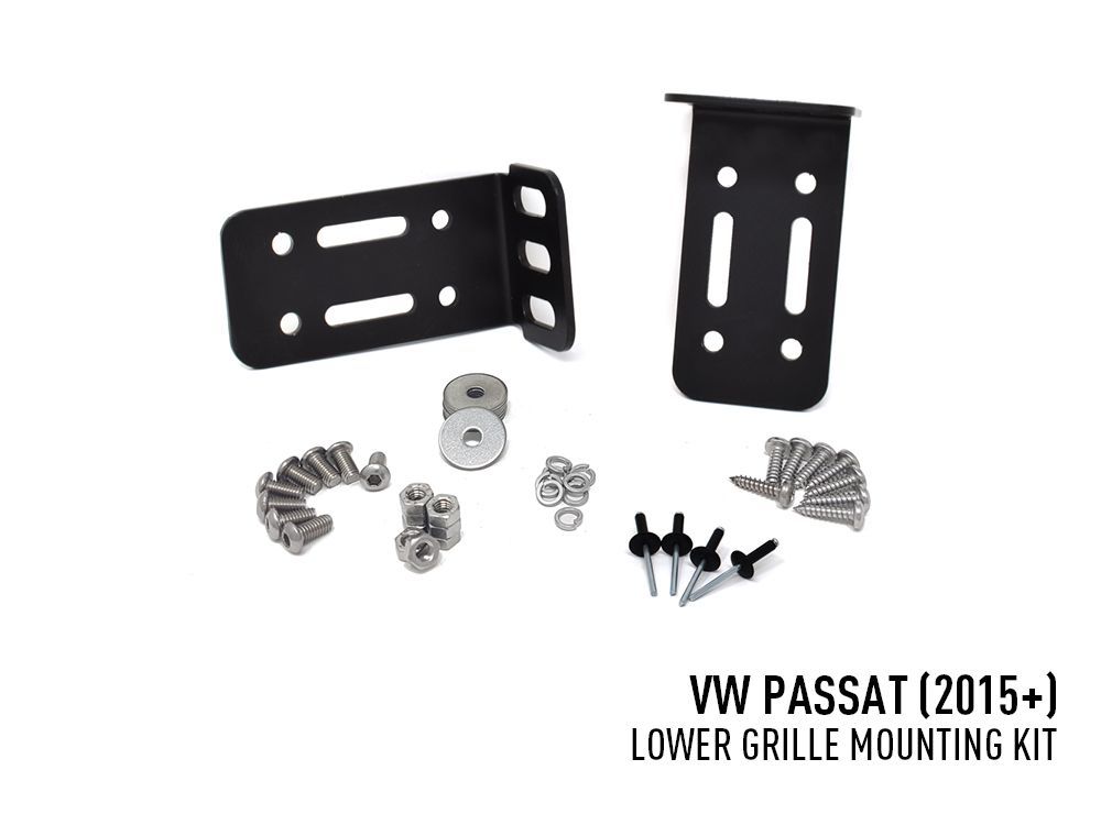 Lazer Lamps VW Passat (2015+) Bumper Beam Mounting Kit PN: VIFK-PASSAT-01K