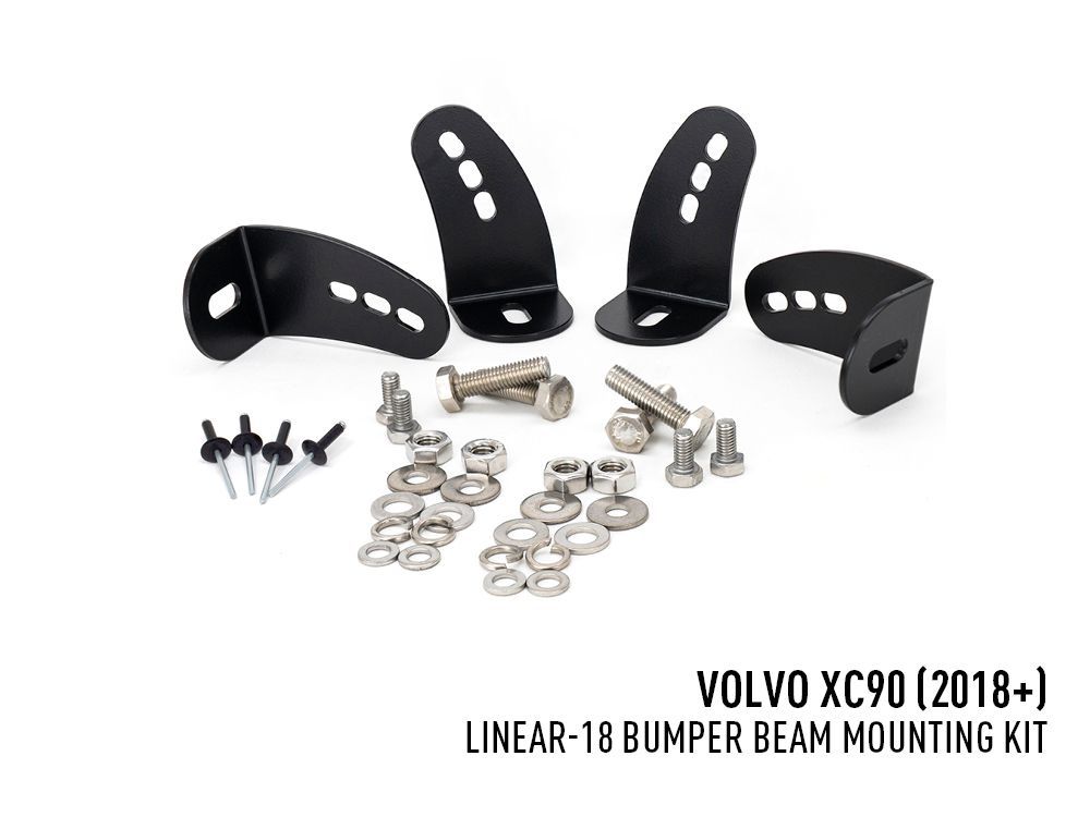 Lazer Lamps Volvo XC90 (2015+) Linear-18 Bumper Mounting Kit PN: VIFK-XC90