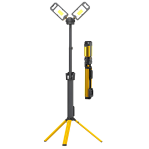 NightSearcher Tower Pro 5K Lumen Triple LED FloodLight With Tripod PN: NSTOWERPRO-5K