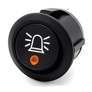 Van Master 20mm 12/24V Round on/off LED Spot Illuminated Rocker Switch Beacon Image PN: VMGSWITCH2